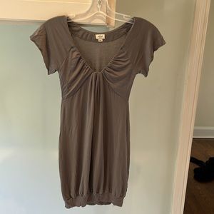 Pull On Lightweight Dress With Sewing Details to Provide Lovely Drape